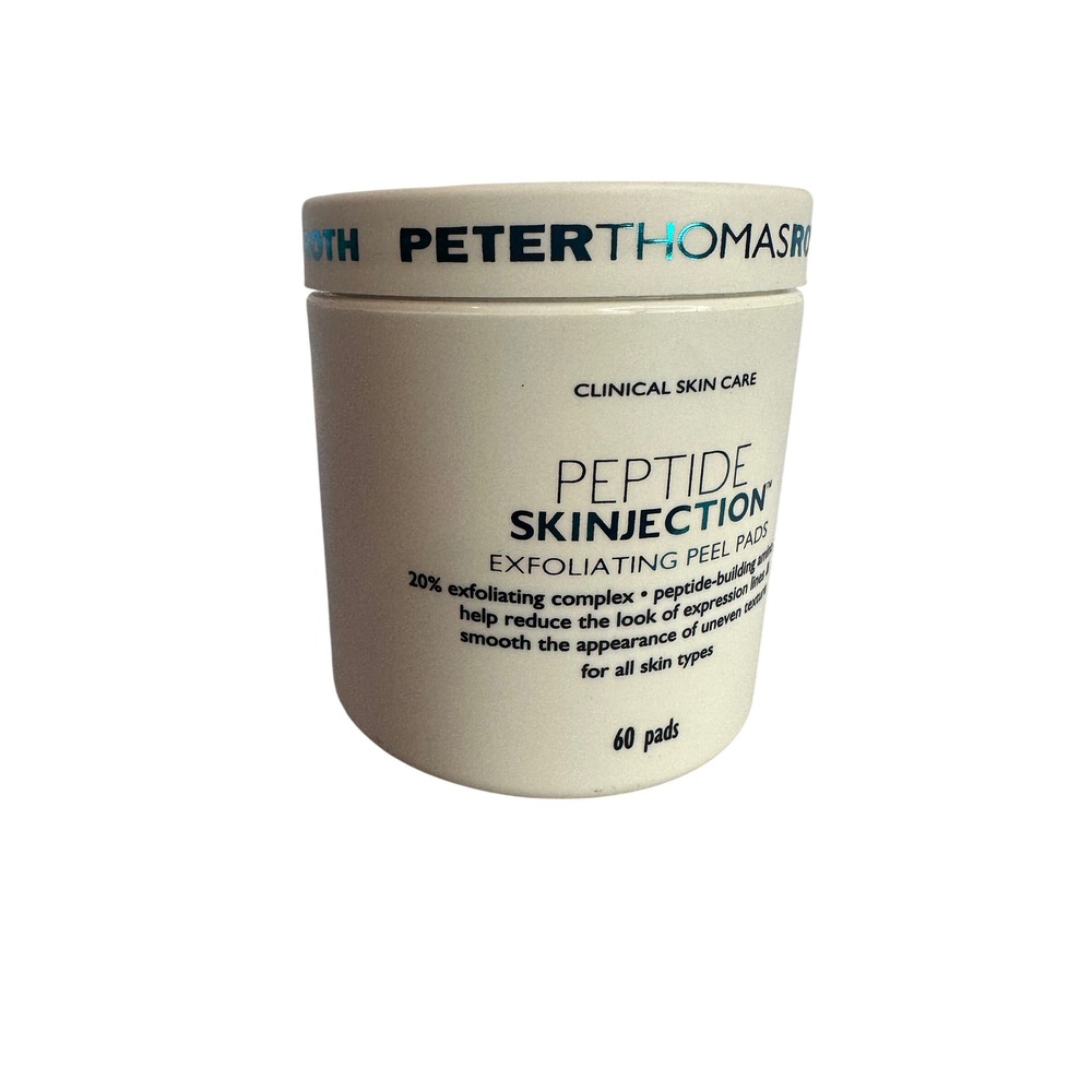 Peter Thomas Roth Peptide Skinjection Exfoliating Peel Pads 60 Count